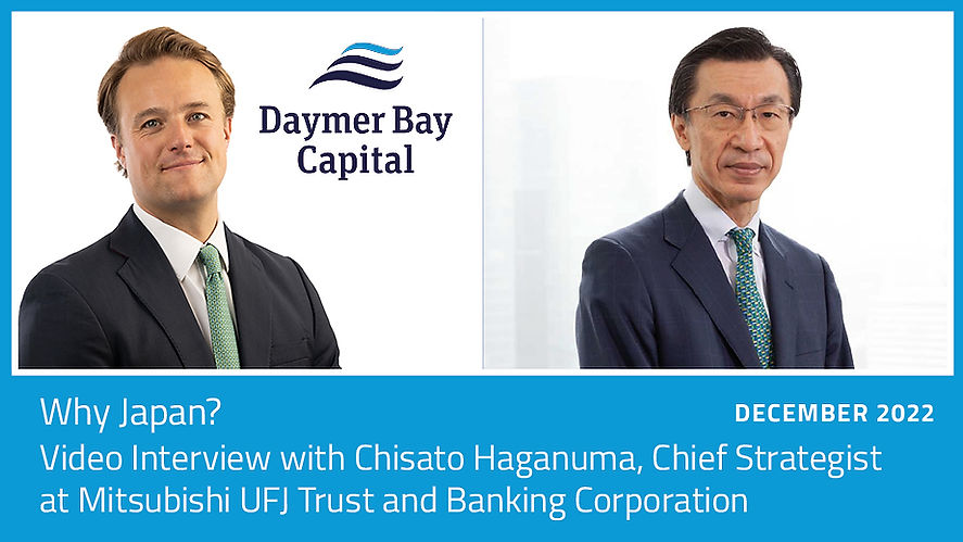 Why Japan? An interview with Chisato Haganuma, Chief Strategist